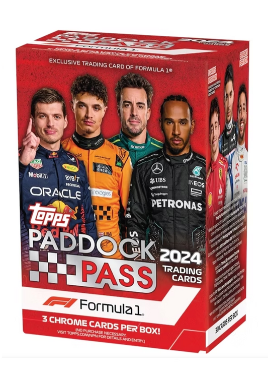 2024 Topps Formula 1 Paddock Pass Blaster Box
